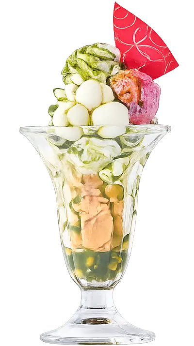 抹茶パフェ